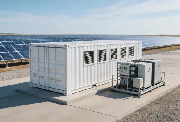 Utility scale battery energy storage container